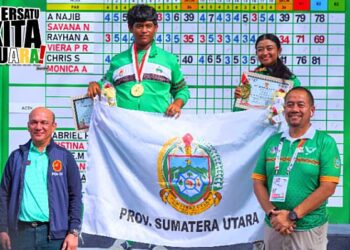 Sumut Tambah Medali Emas Pada Pertandingan Golf Nomor Mixed Foursome