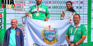 Sumut Tambah Medali Emas Pada Pertandingan Golf Nomor Mixed Foursome