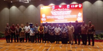 Rapat Pleno Terbuka Rekapitulasi Dan Penetapan DPT Tingkat Kota Palembang Tahun 2024 