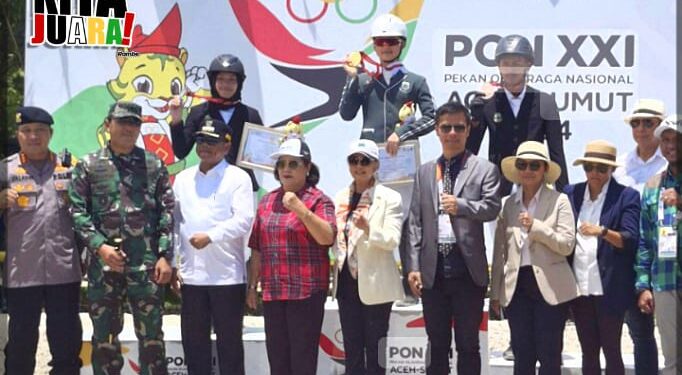Medali Emas Sumut Bertambah Dari Dinov d Di Equestrian