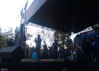 HUT Demokrat Ke 23 Di Hadiri Puluhan Ribu Massa           