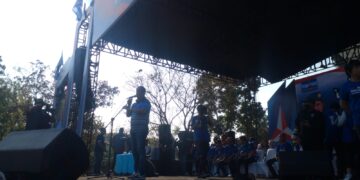 HUT Demokrat Ke 23 Di Hadiri Puluhan Ribu Massa           