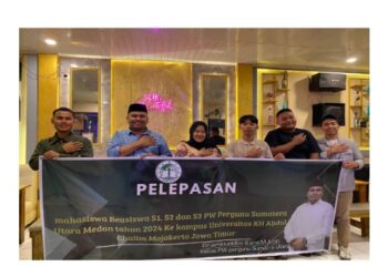 Ketua PW PGNU Sumut melepas Mahasiswa Beasiswa Ke Universitas Abdul Chalim Mojokerto