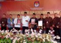 KIP Aceh Singkil Gelar Pengundian Nomor Urut Calon Bupati Dan Wakil Bupati 