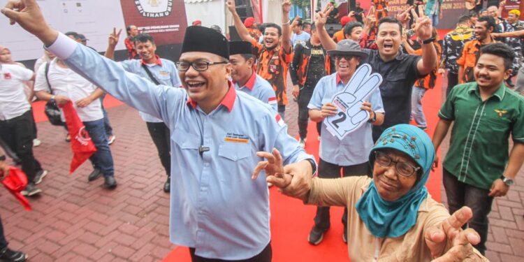 Deklarasi Kampanye Damai Pilkada Deli Serdang, Pasangan ADIL Ajak Pendukung Jaga Kondusifitas