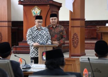 Calon Bupati Dan Wakil Bupati Jalur Independen Nomor Urut 2 Irmansyah- Azza Afri Saufa Memaparkan Visi Misi