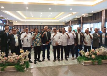 Anggota DPRD Kota Pebi Anggi Pratama SH.,M.Kn Hadir Rakerda DPD APERSI Sumsel 2024