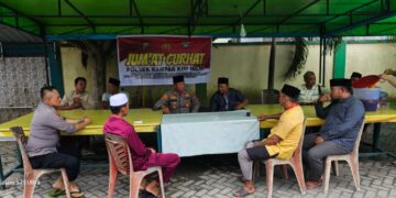Curhat Bersama Polsek Kampar Kiri Hilir, Ini Harapan Masyarakat Kelurahan Sungai Pagar 