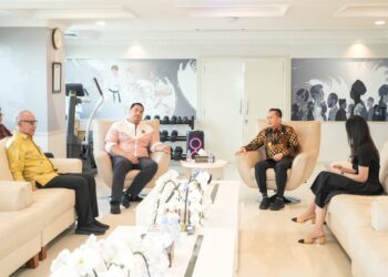 Bertemu Menpora, Pj Guberbur Fatoni Yakin Pelaksanaan PON XXI Di Sumut Tak Ada Hutang