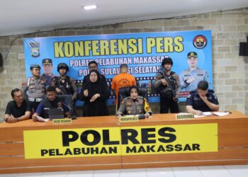 Dipicu Motif Cemburu, Polres Pelabuhan Makassar Amankan Pelaku Penganiayaan Berujung Maut