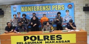 Dipicu Motif Cemburu, Polres Pelabuhan Makassar Amankan Pelaku Penganiayaan Berujung Maut