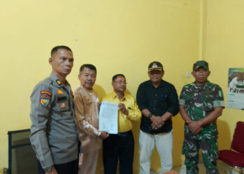 Camat Kampar Kiri Pimpin Rapat Penyelesaian Masalah Pendirian Rumah Ibadah Tak Berizin Desa Sei Rambai