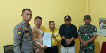 Camat Kampar Kiri Pimpin Rapat Penyelesaian Masalah Pendirian Rumah Ibadah Tak Berizin Desa Sei Rambai