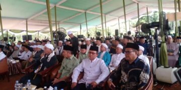 Peletakan Batu Pertama Pembangunan Pondok Pesantren Ibnul Azhar Kota Palembang