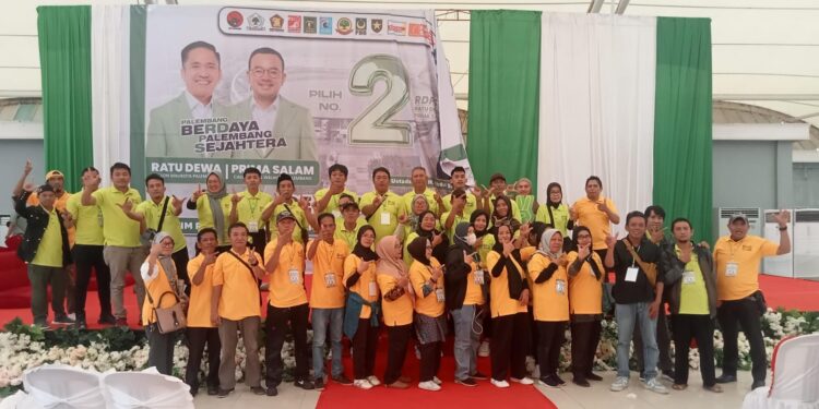 Baramuda Sriwijaya Hadiri Pengukuhan Tim Pemenangan Dan Relawan Ratu Dewa – Prima Salam