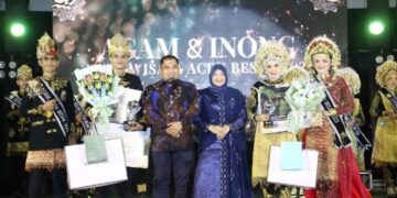 Pj Bupati Iswanto Nobatkan Faiz Dan Tasya Sebagai Agam Inong Aceh Besar 2024