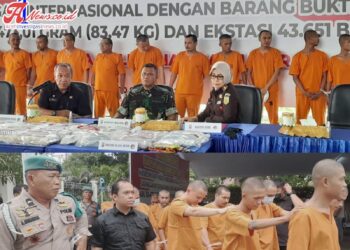 83,47 Kg Sabu Dan 43.651 Butir Ekstasi Dimusnahkan, Wakapolda Riau : “Kita Telah Menyelamatkan 87.836 jiwa “