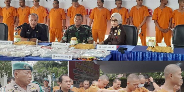 83,47 Kg Sabu Dan 43.651 Butir Ekstasi Dimusnahkan, Wakapolda Riau : “Kita Telah Menyelamatkan 87.836 jiwa “