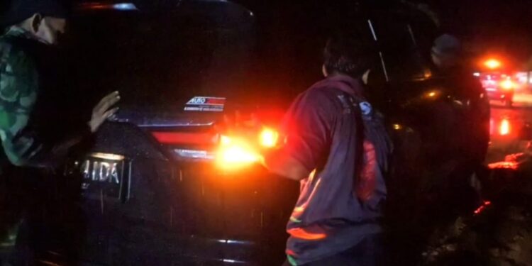 Kunjungan Kandidat 01 Ke Desa Sintuban Makmur, Akses Jalan Jadi Sorotan