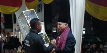 Calon Bupati Shabela Abu Bakar Hadiri Penutupan Turnamen Sepakbola KNPI Cup I Kecamatan Bintang