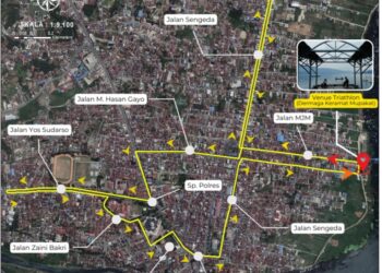 Besok, Perlombaan Triathlon PON XXI Aceh – Sumut Resmi Dimulai