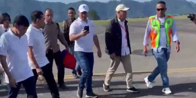 Ketua Partai PRIMA Aceh Tengah Ucapkan Selamat Datang Aryo P.S Djojohadikusumo Di Kota Dingin Takengon