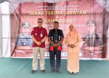 Kepala Kantor Imigrasi Takengon Hamdani Menghadiri Acara Sertijab Kepala Rutan Bener Meriah