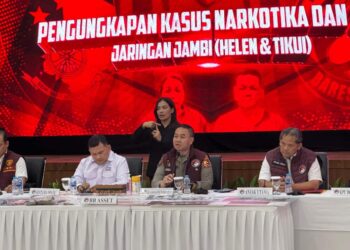 Bareskrim Polri Ungkap Jaringan Narkoba Wilayah Jambi H Dan DS