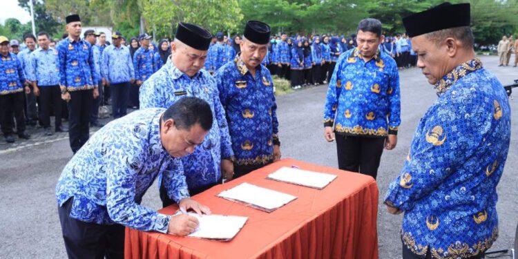 Apel Ikrar Integritas, Pj Walikota Subulussalam Tekankan ASN Netral Hadapi Pilkada 2024