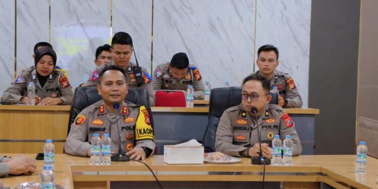 Polres Kuansing Terima Tim Supervisi Dari Polda Riau Dalam Rangka Ops Zebra Lancang Kuning