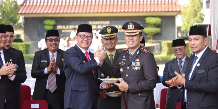 Kapolres Banyuasin Mengikuti Upacara Peringatan Hari Sumpah Pemuda Ke 96