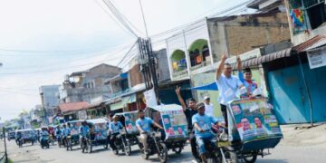 Mengendarai Betor, Dr. Asri Ludin Tambunan  Terapkan Program Jumpa Dia dan ATK Di Mandala