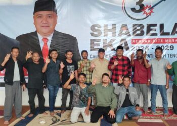 Perwakilan Pedagang Pasar Payailang Beri Dukungan Kepada Shabela – Eka Saputra