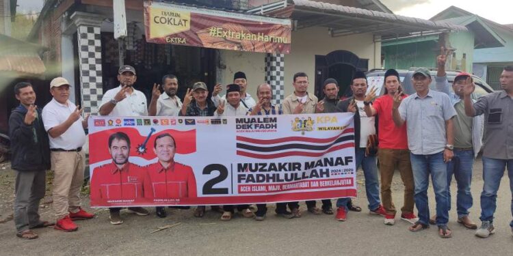 KPA Wilayah Linge Siap Memenangkan Nomor Urut 2 Mualem – Dek Fadh