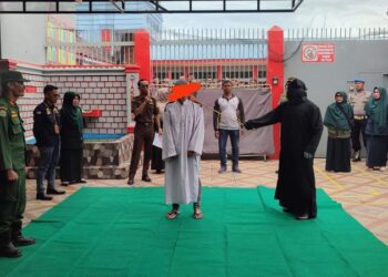 3 Terpidana Kasus Judi Online Dihukum Cambuk Di Kabupaten Aceh Tengah
