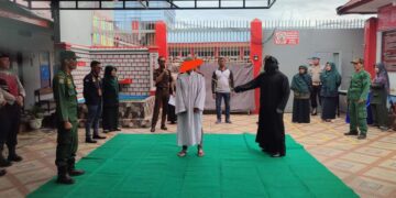 3 Terpidana Kasus Judi Online Dihukum Cambuk Di Kabupaten Aceh Tengah