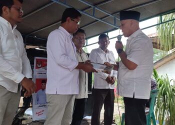 Shabela – Eka Saputra Mengukuhkan Tim Relawan Pong Sede Dan SAH Kecamatan Lut Tawar