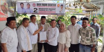 Cawagub Fadhullah Kukuhkan Tim Pemenangan Dek Fadh Center Kabupaten Aceh Tengah