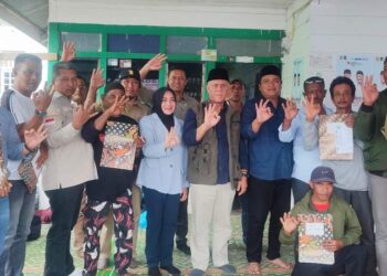 Paslon 03 Shabela – Eka Saputra Kukuhkan 65 Tim Pemenangan Kordes Kecamatan Jagong Jeget