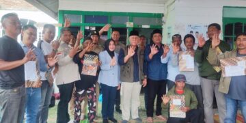 Paslon 03 Shabela – Eka Saputra Kukuhkan 65 Tim Pemenangan Kordes Kecamatan Jagong Jeget