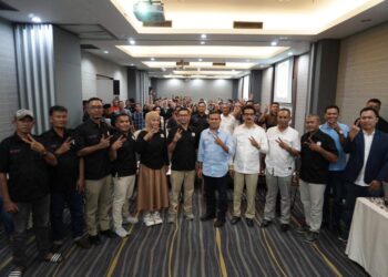 Pengukuhan Dan Deklarasi DPP Relawan Koalisi Aceh Maju Indonesia Emas Mualem Dek Fadh