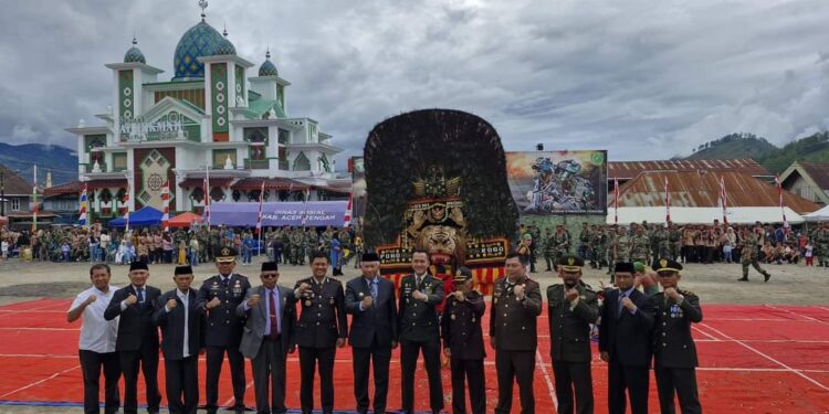 Kepala Rutan Takengon Menghadiri Upacara Peringatan HUT TNI Ke-79
