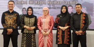 Ketua DPRK Fitriana Mugie Hadiri Lepas Sambut Komandan Kodim 0106/Ateng