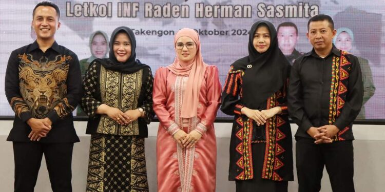 Ketua DPRK Fitriana Mugie Hadiri Lepas Sambut Komandan Kodim 0106/Ateng