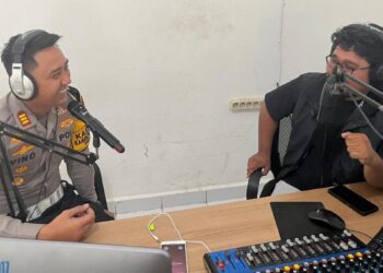 Lewat Radio Swara Kampar, Kasat Lantas Imbau Ciptakan Pilkada Yang Damai