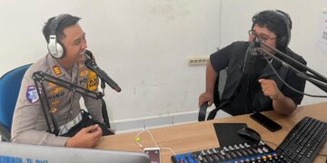 Lewat Radio Swara Kampar, Kasat Lantas Imbau Ciptakan Pilkada Yang Damai