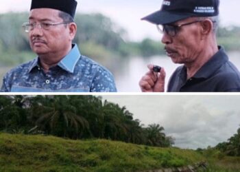 Tinjau Tanggul Raksasa Di Tanah Merah, Oyon : Pembangunannya Akan Kita Lanjutkan