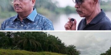 Tinjau Tanggul Raksasa Di Tanah Merah, Oyon : Pembangunannya Akan Kita Lanjutkan