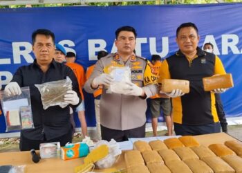 Polres Batubara Komit Berantas Narkoba Sampai Ke Akarnya