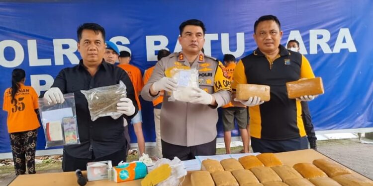 Polres Batubara Komit Berantas Narkoba Sampai Ke Akarnya